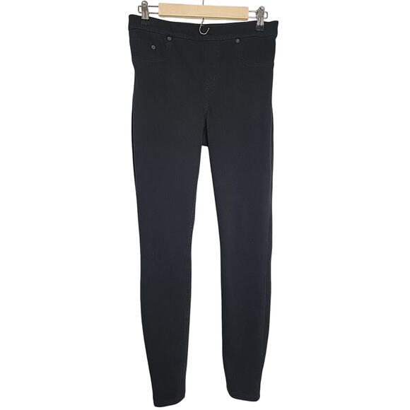 NEW SPANX Jean-ish Ankle Denim Leggings -Jeggings Black - Large - Picture 4 of 12